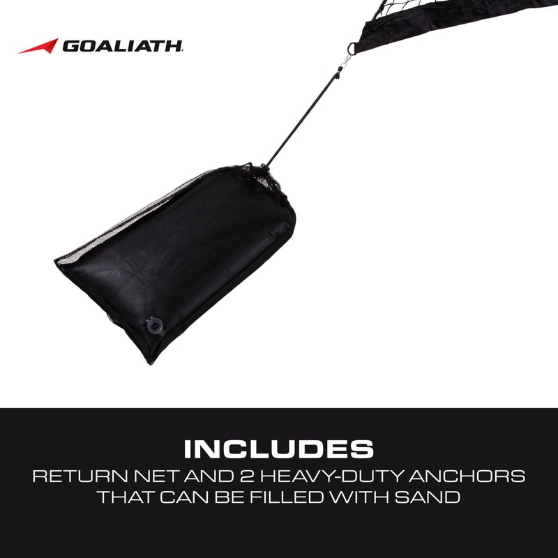 Goaliath Goalrilla Basketball Hoop Return System Great for Solo Play or Free-Throw Practice and Compatible with Most In Ground Hoops , Black - Image 3